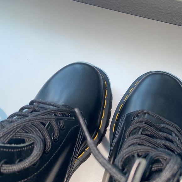 1460 Bex Smooth Leather Platform Boots - Picture 4 of 4